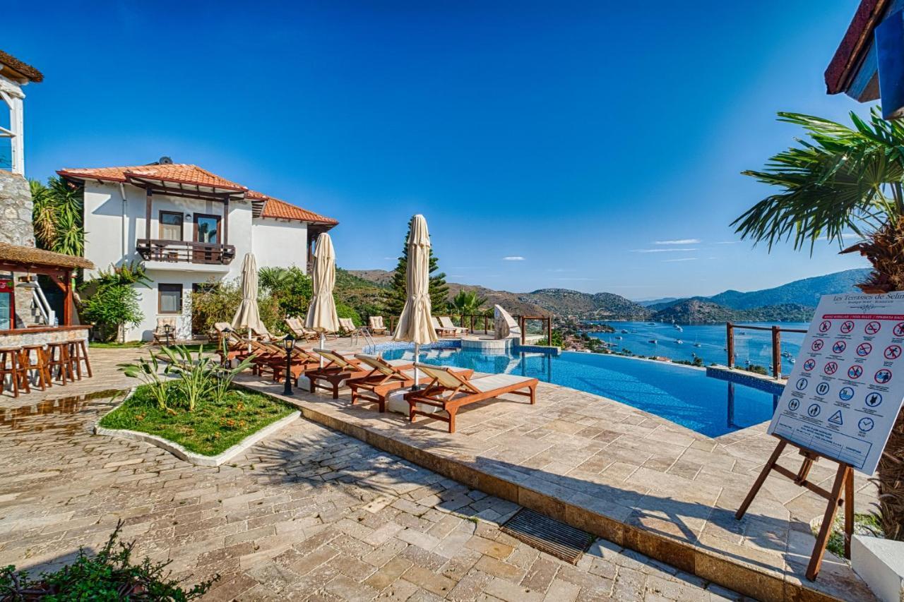 Les Terrasses De Selimiye Hotel Luaran gambar